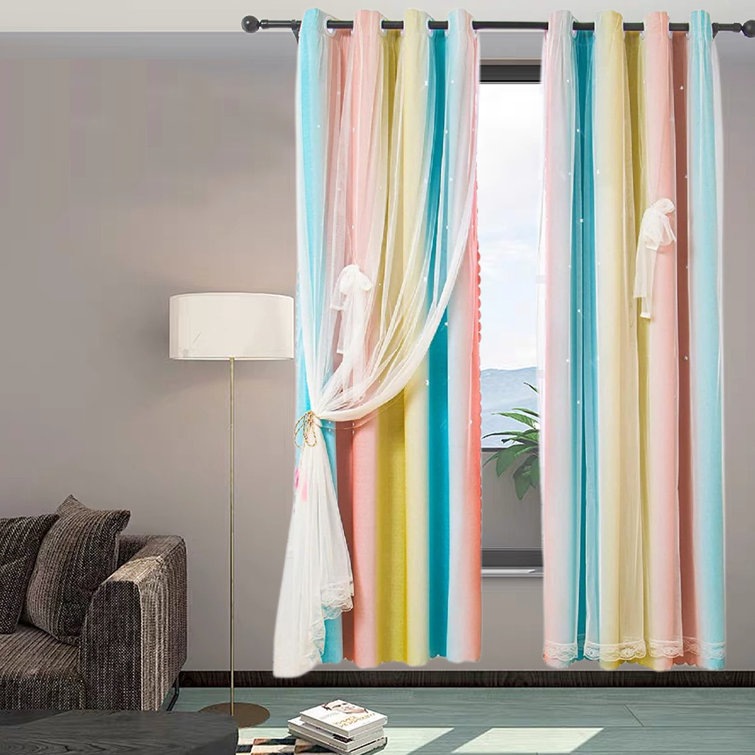 Girls deals bedroom curtains